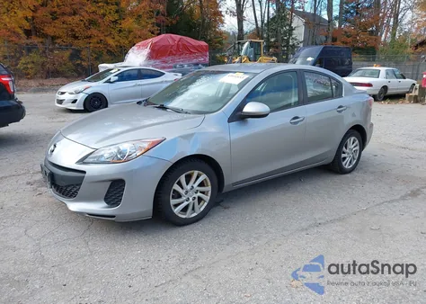 2012 Mazda Mazda3 I Touring z USA, uszkodzony, nr VIN JM1BL1V83C1560968